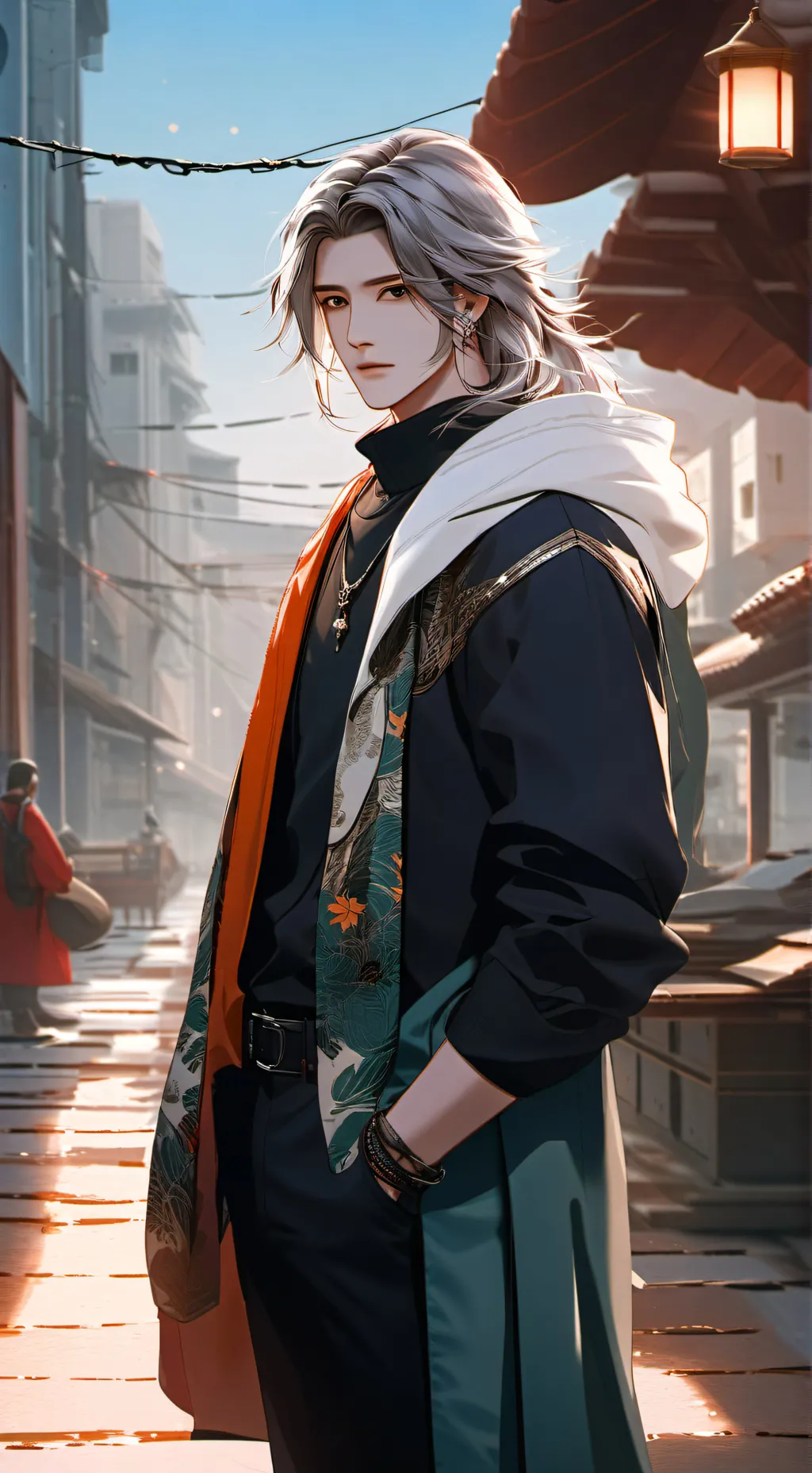 ai character: create fruit background