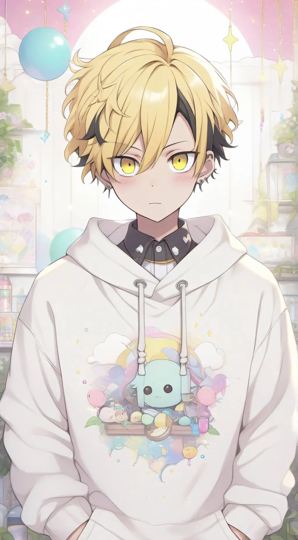 ai character: Denki background