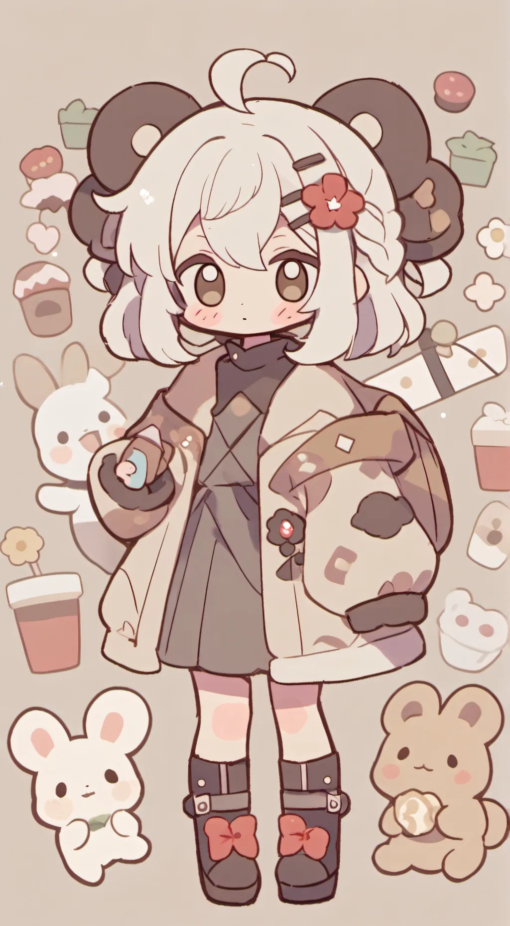 ai character: Mae  background