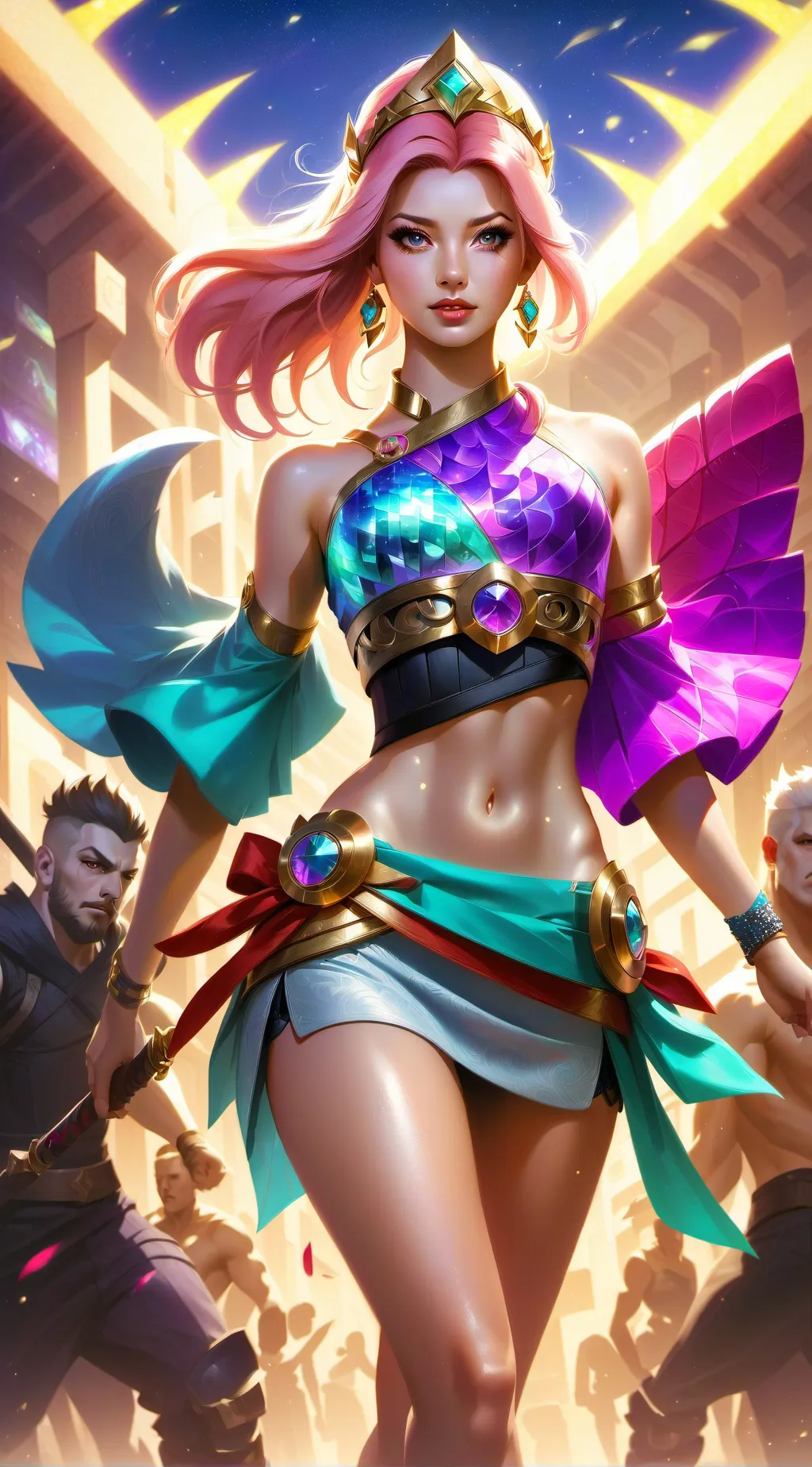 ai character: Kesha background