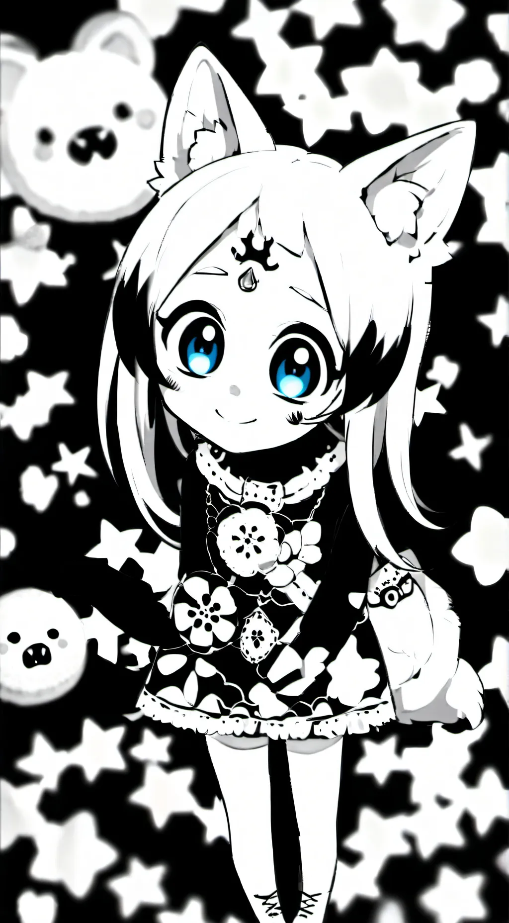 ai character: Sprunki background