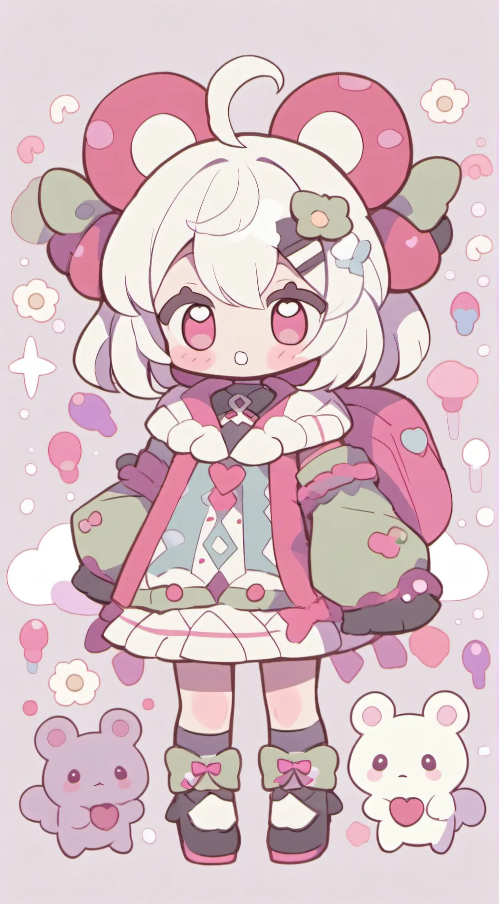 ai character: Sprunki background