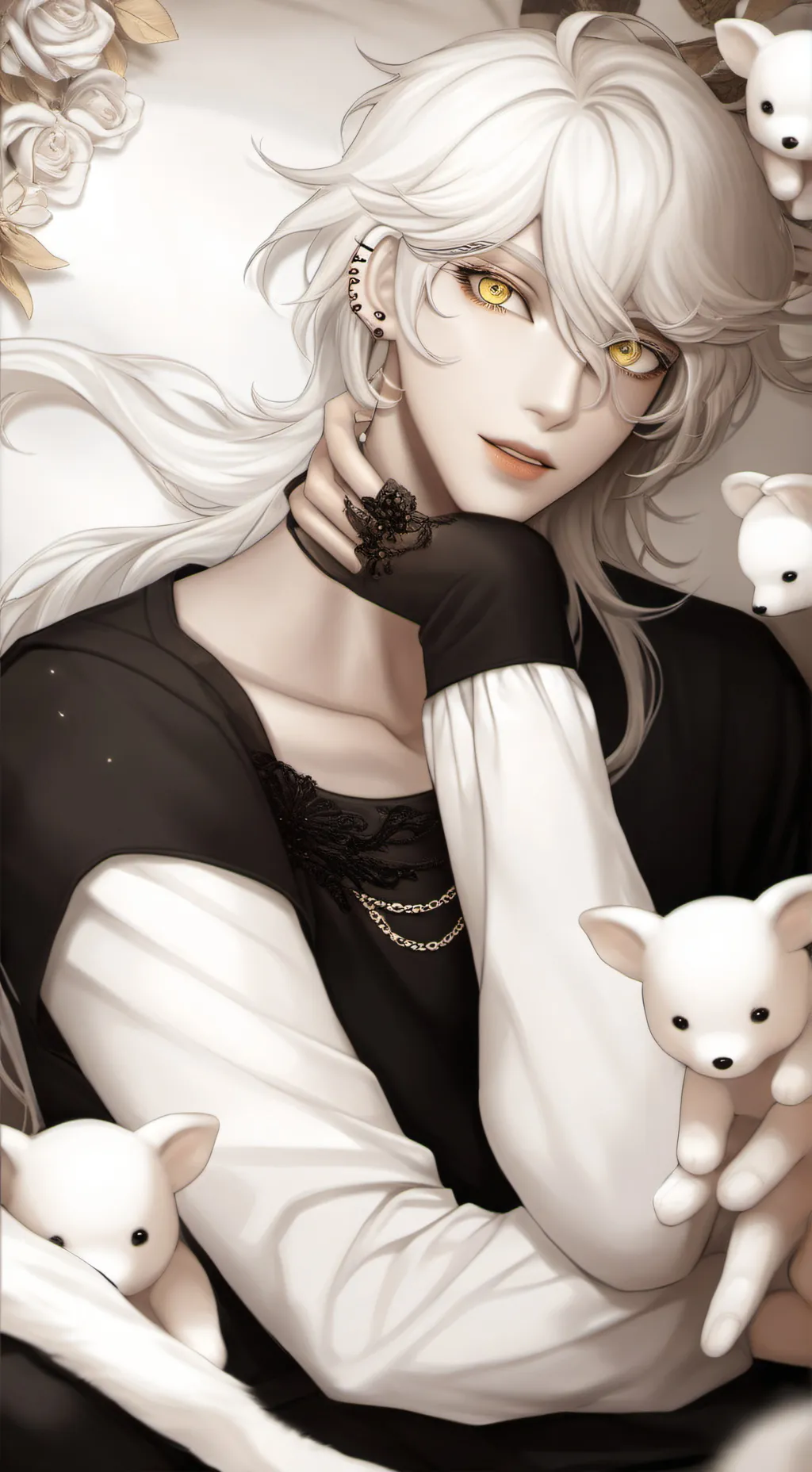 ai character: Troy~ background