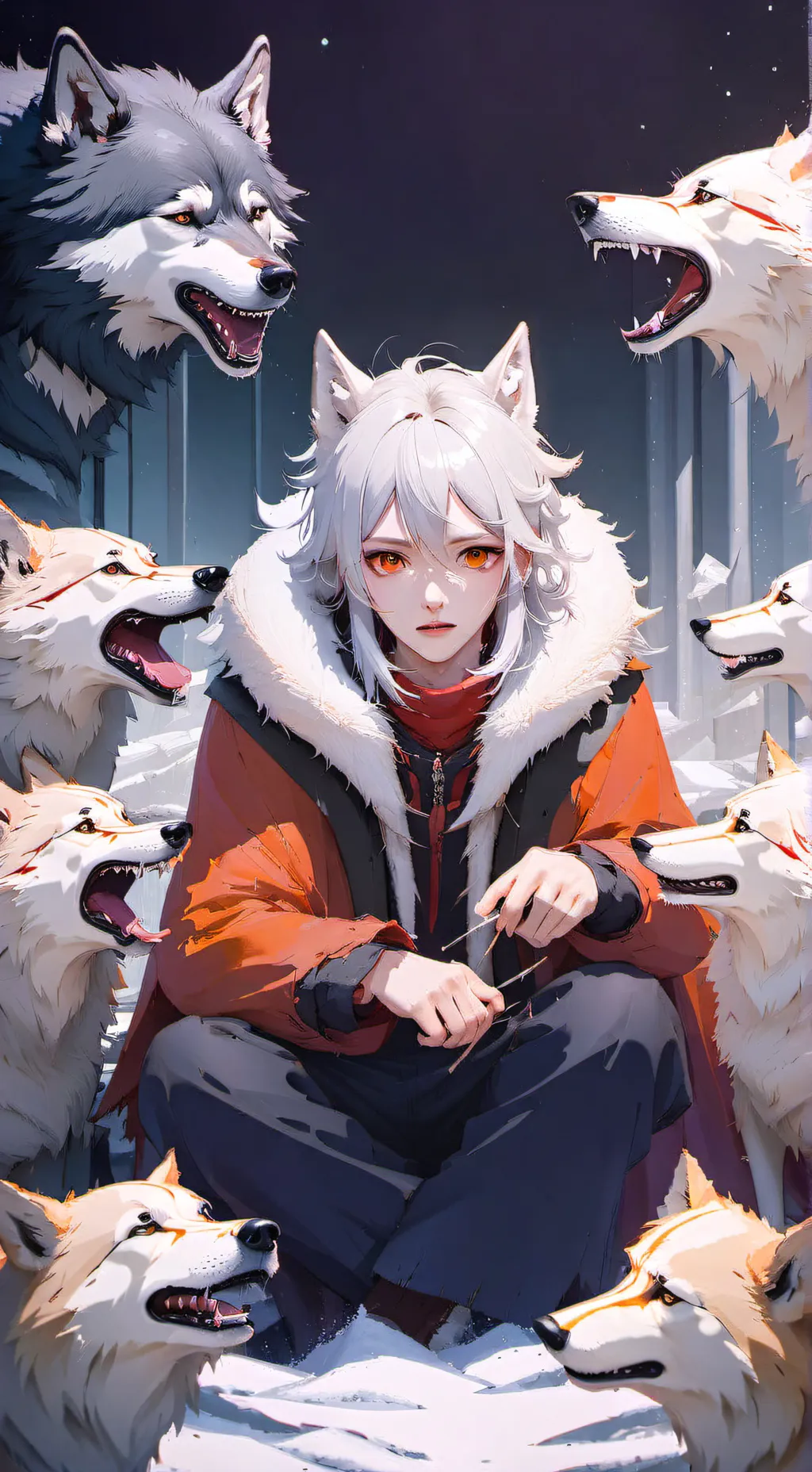 ai character: =Wolf Infection= background