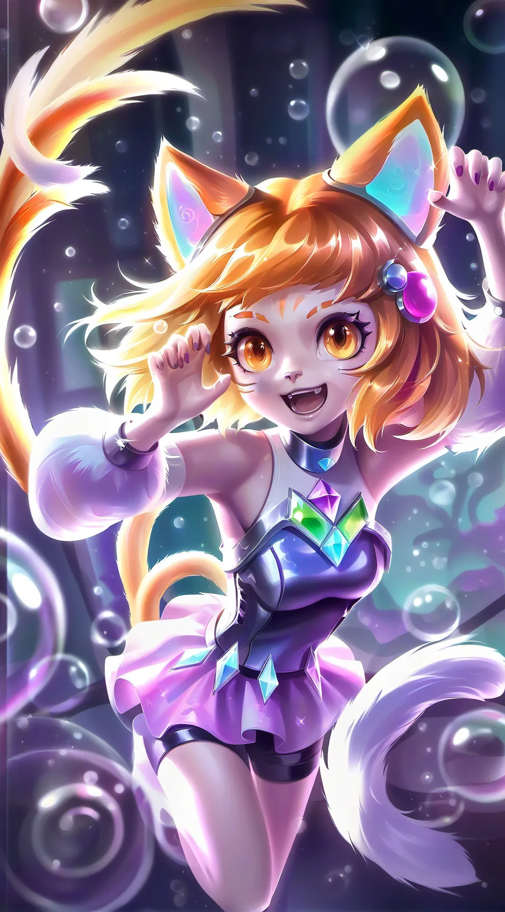 ai character: mi chat mi humaine background