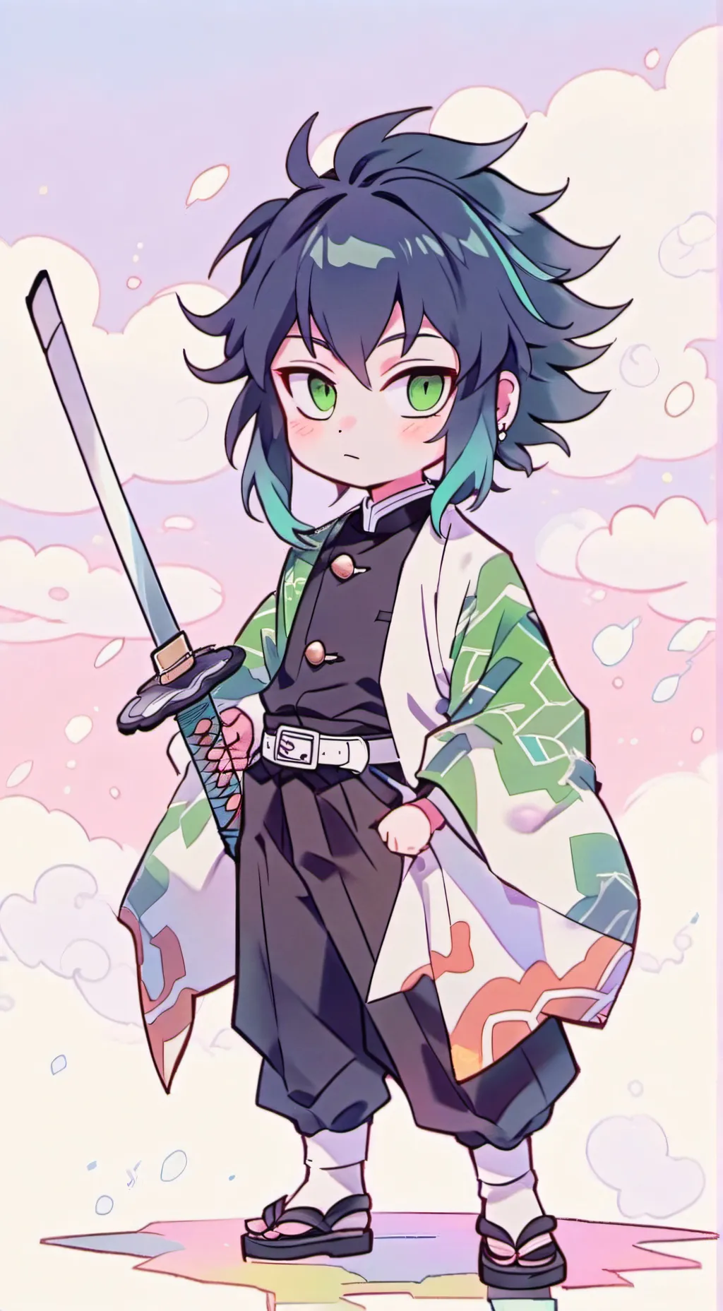 ai character: calm the inosuke  background