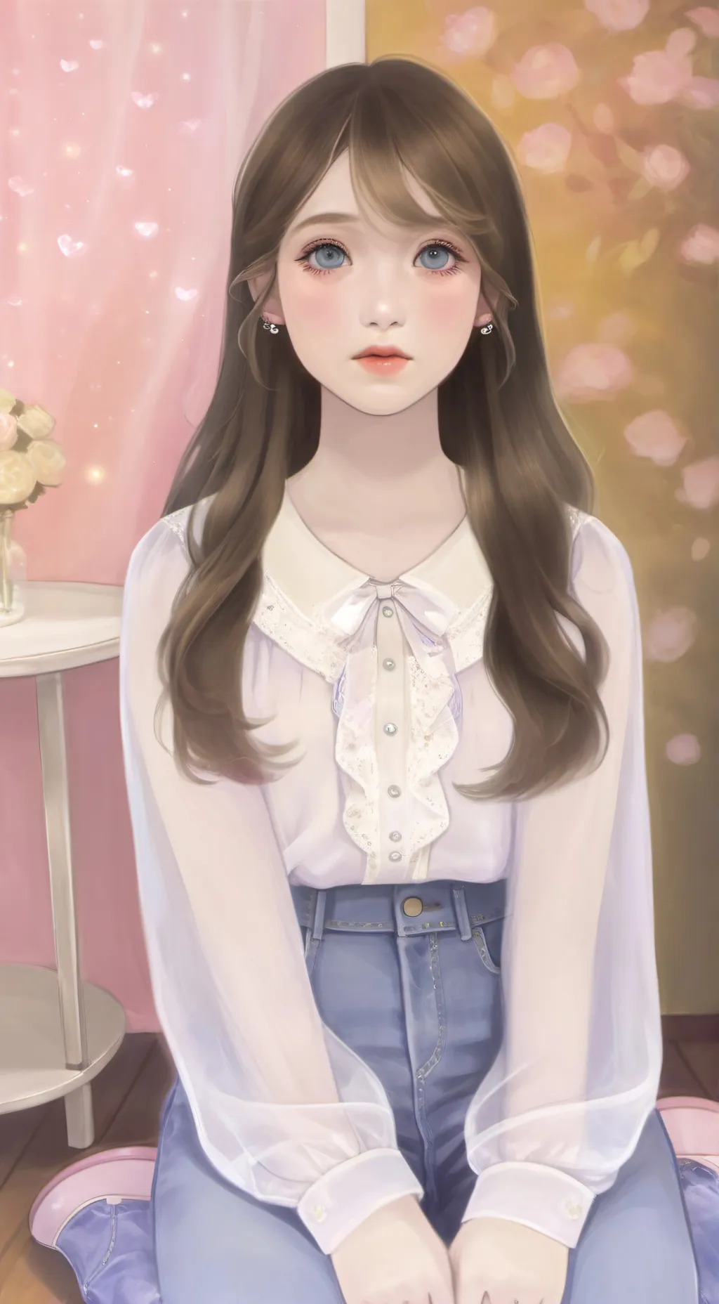 ai character: Zahide  background