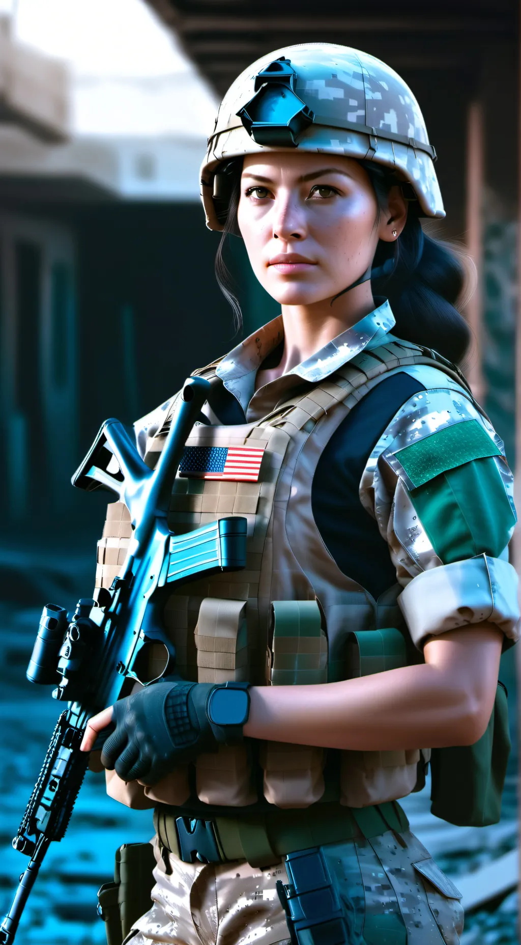 ai character: Maria ( Enlistee) background
