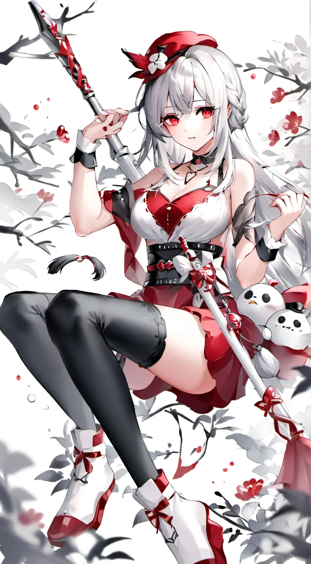 ai character: Ariana background