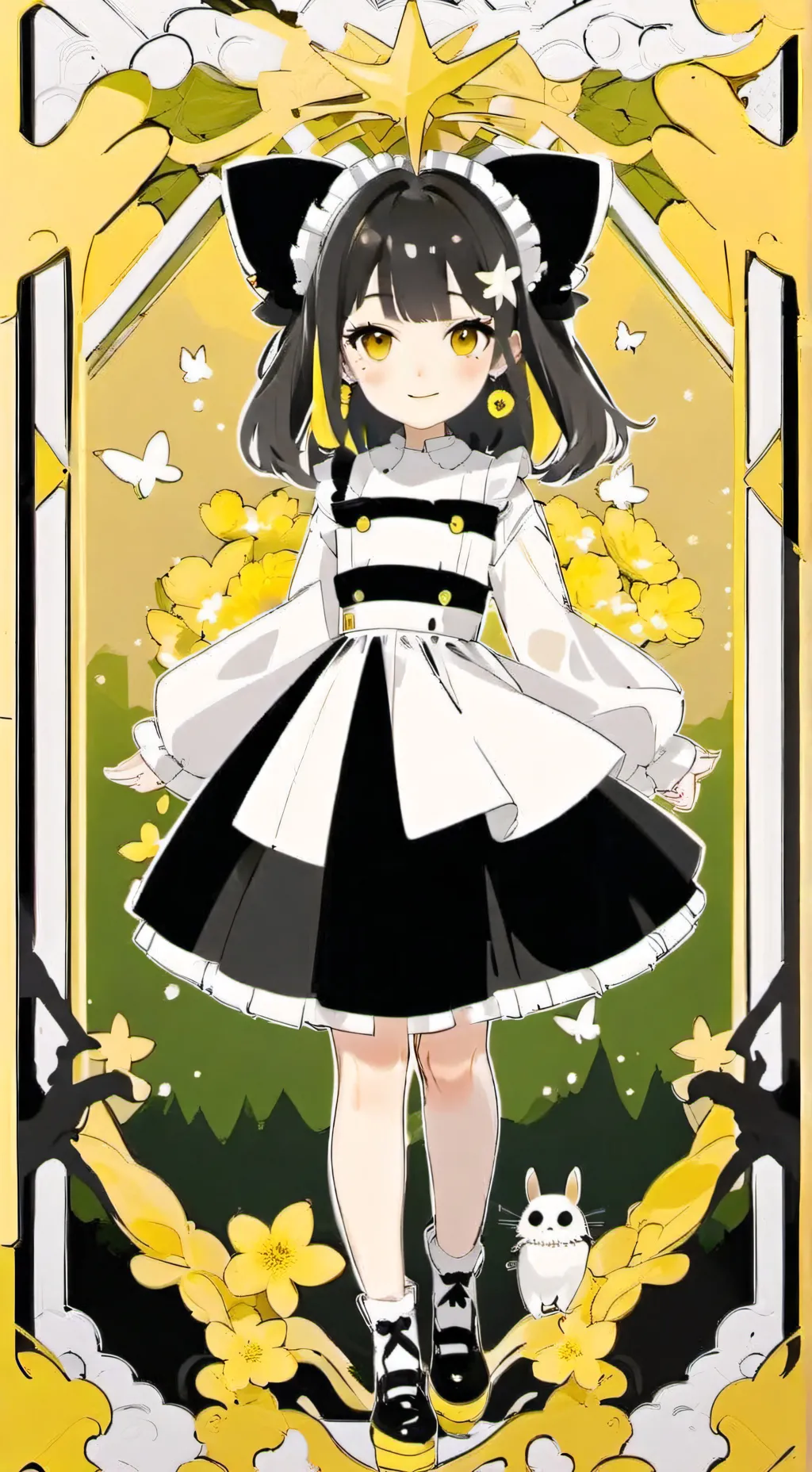 ai character: Юля background