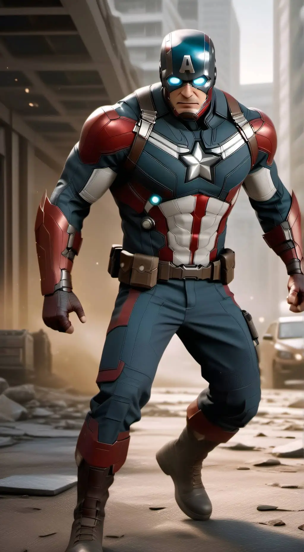 ai character: avangers background