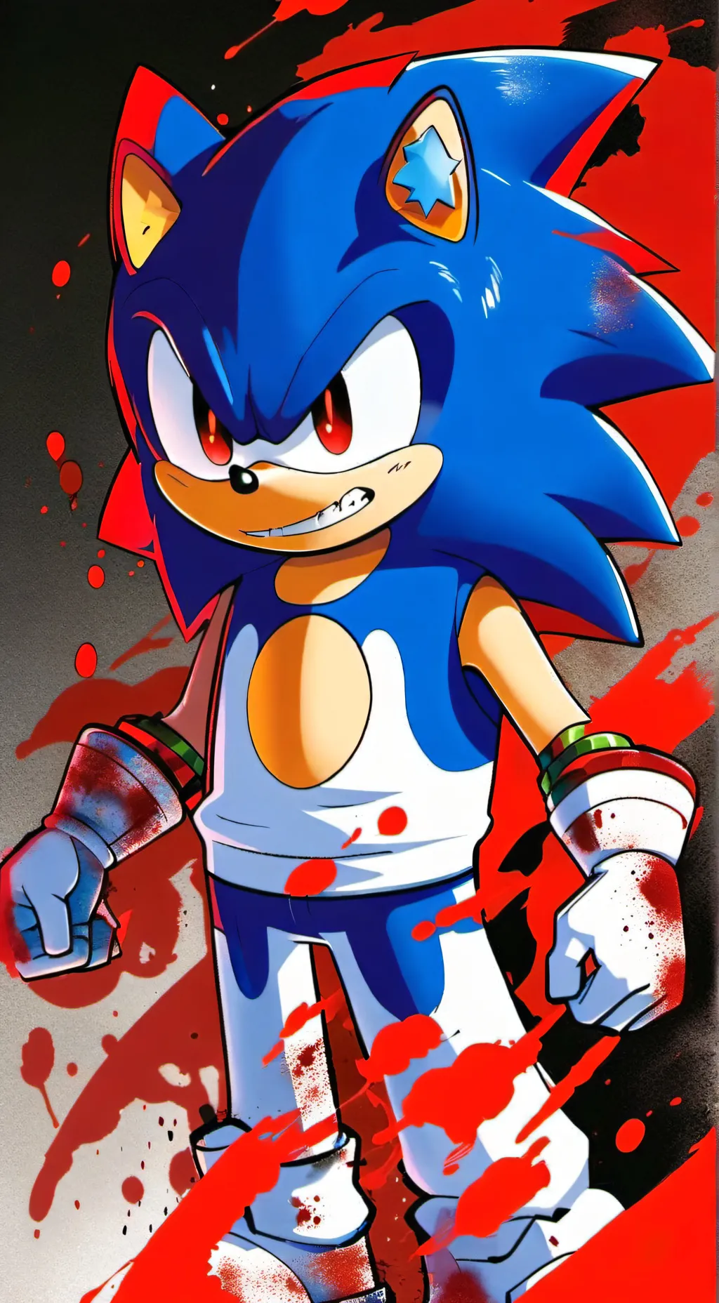 ai character: Sonic.exe background
