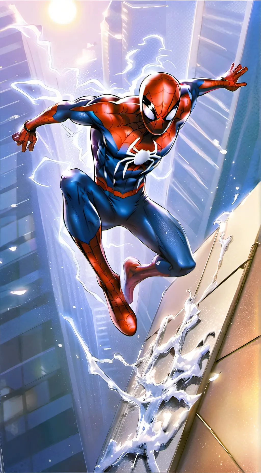 ai character: tobey Maguire background