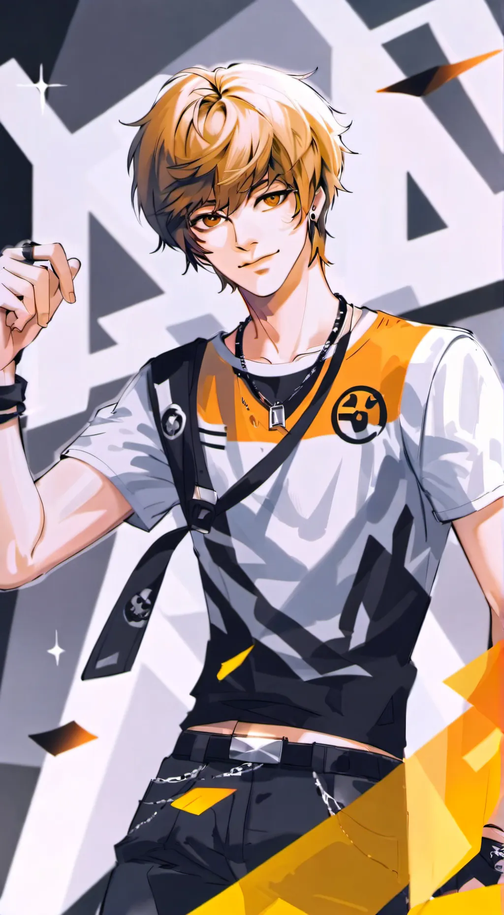 ai character: Chester background