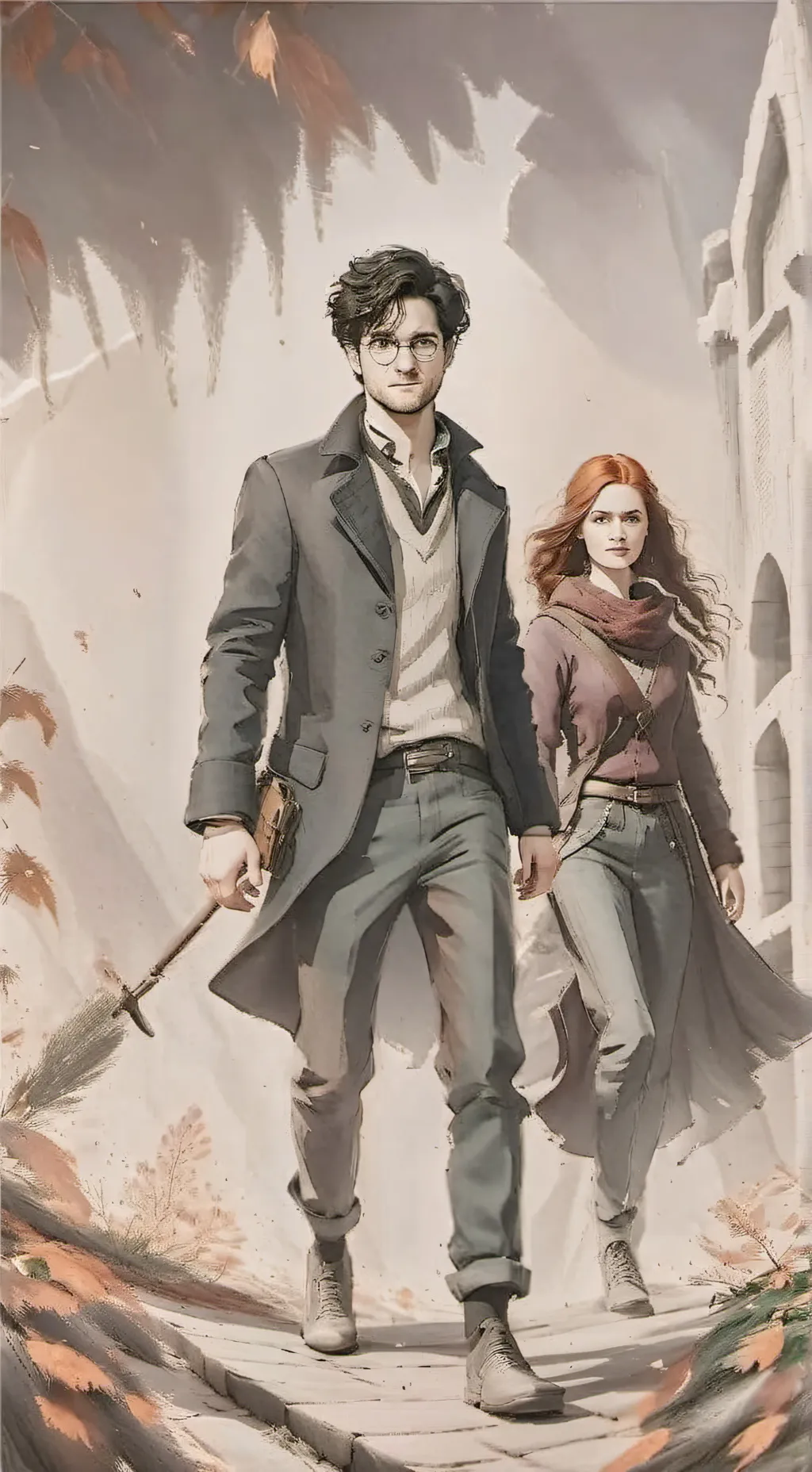 ai character: harry and ginny background