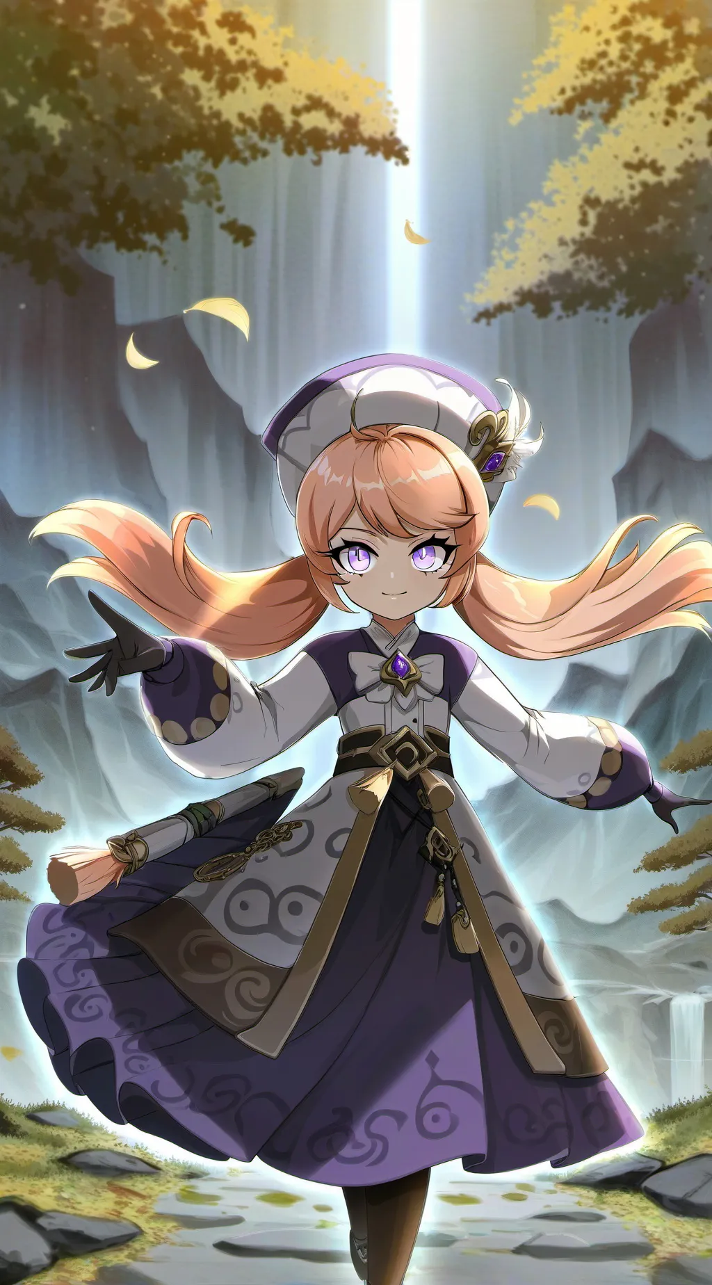 ai character: Ana Sing background