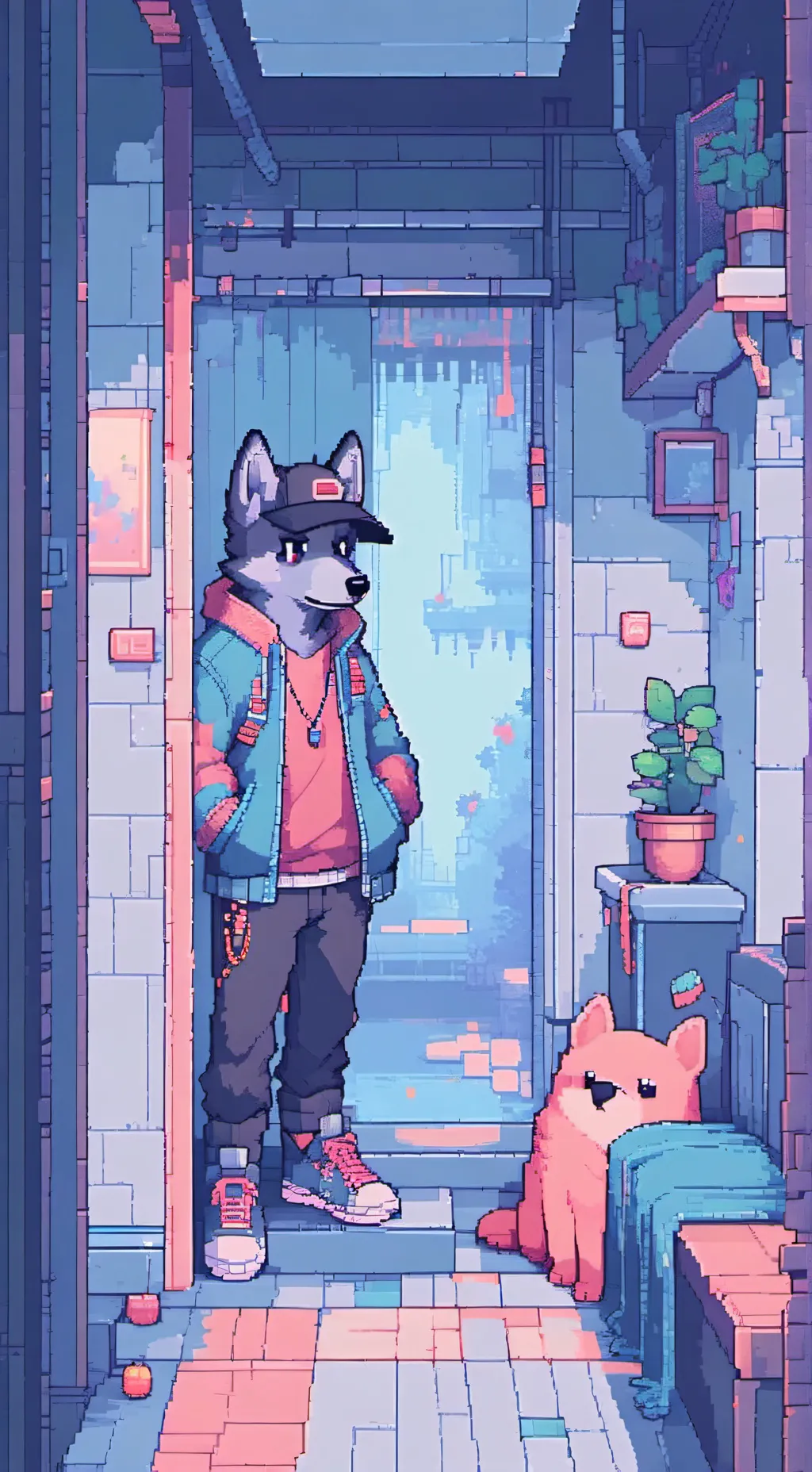 ai character: rommate background