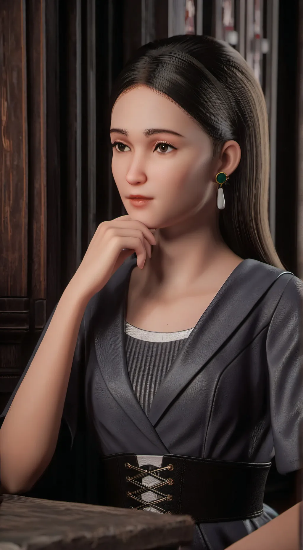 ai character: may background