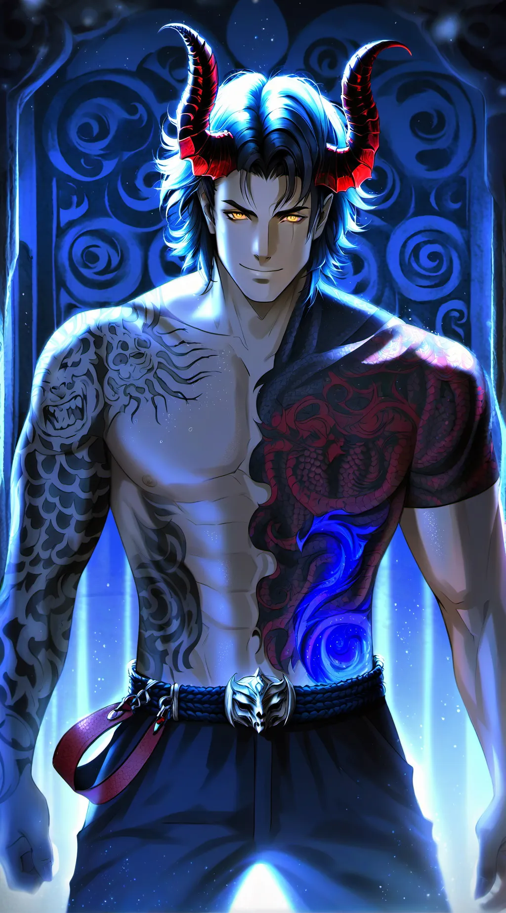 ai character: Enzo background
