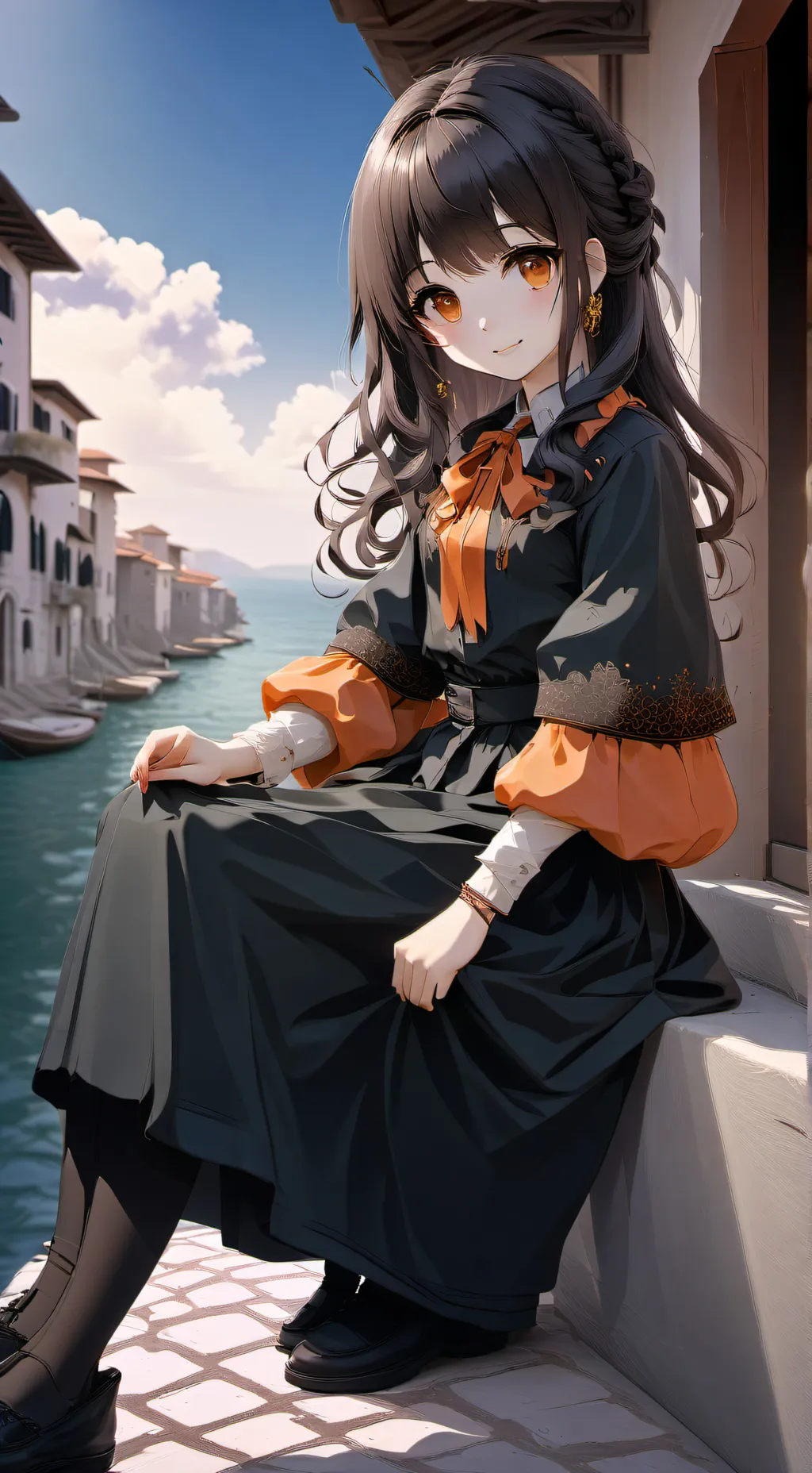 ai character: silvia  background