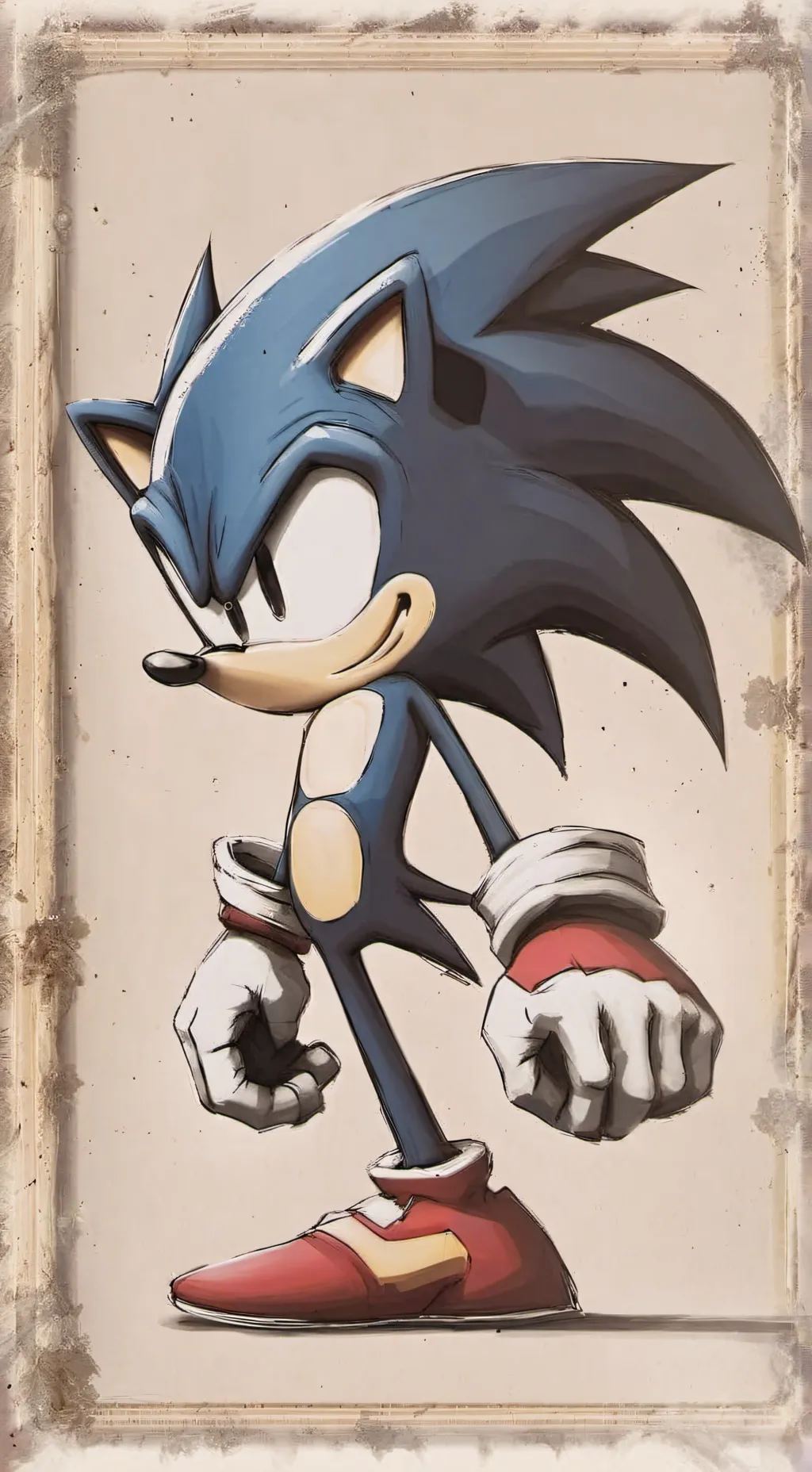 ai character: Sonic background