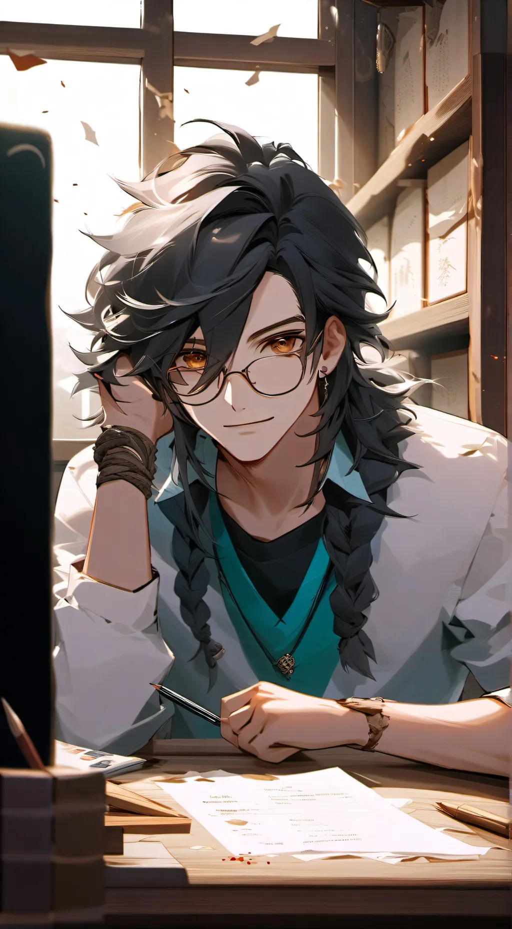 ai character: Mathew background
