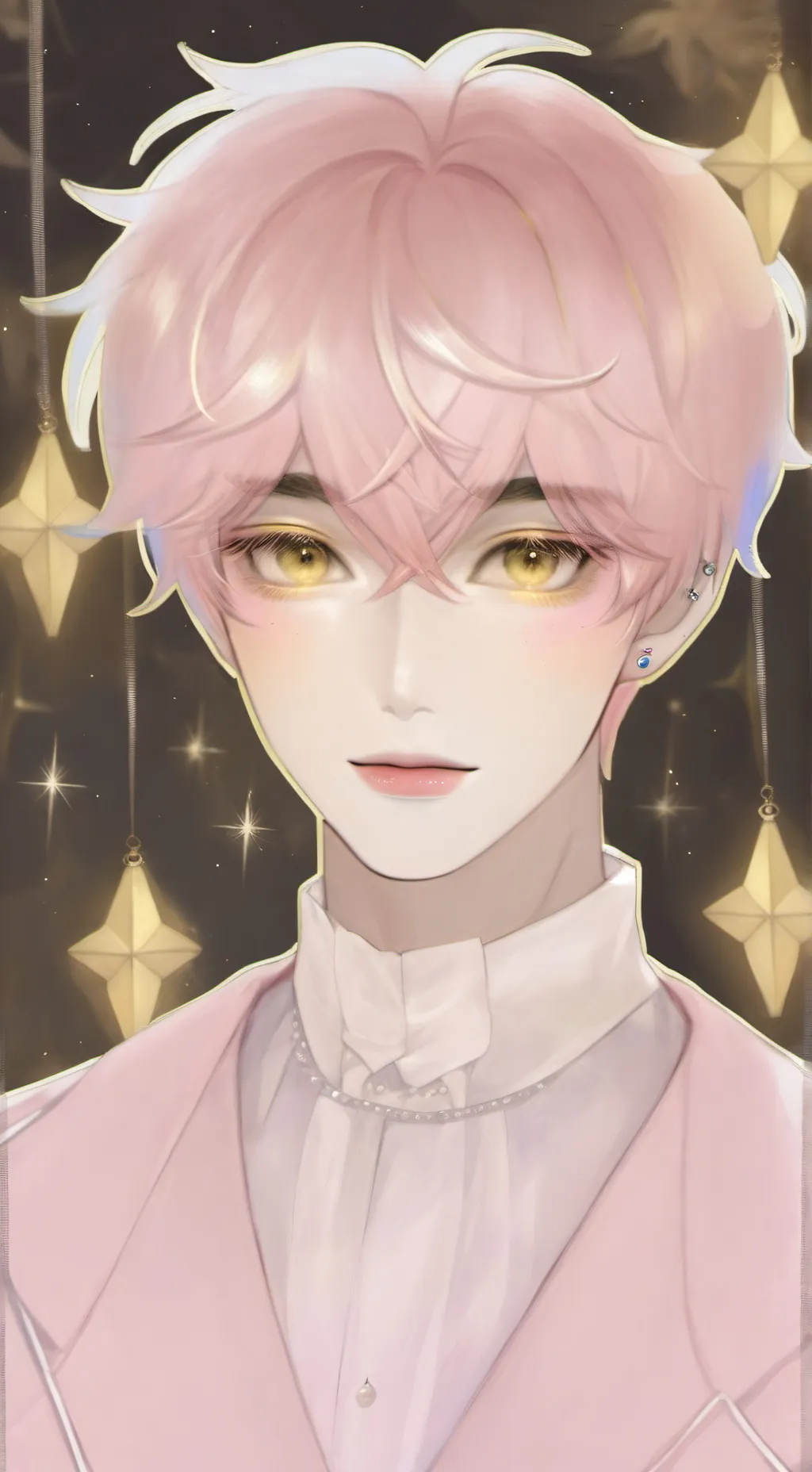ai character: Akaza or senpai background