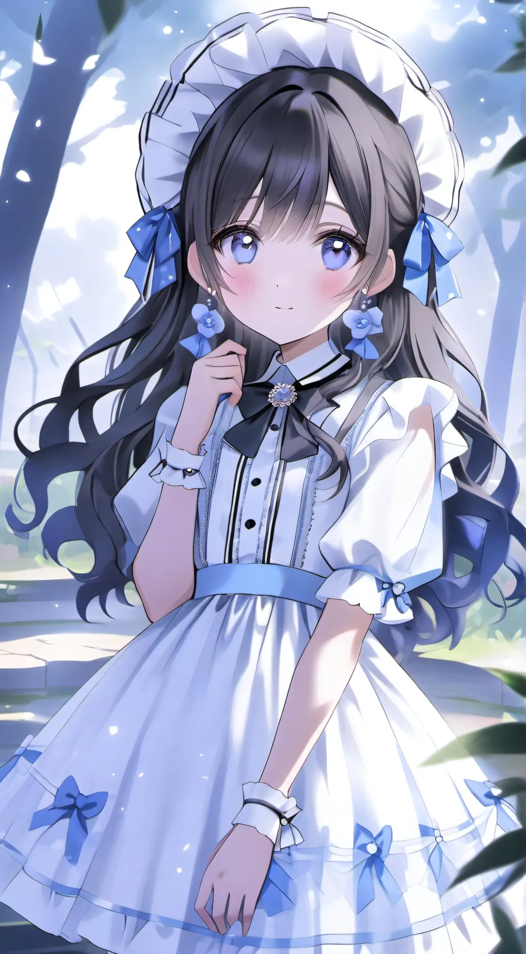 ai character: Enid  background