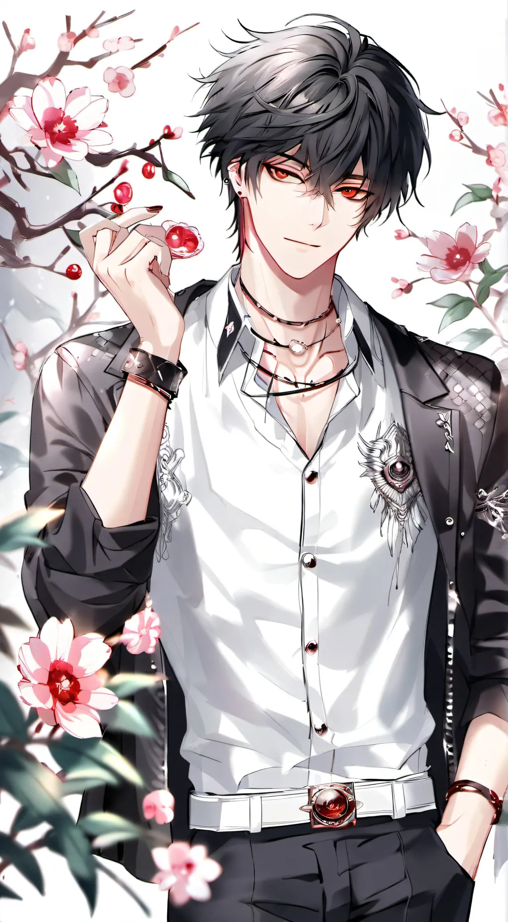 ai character: Rei background