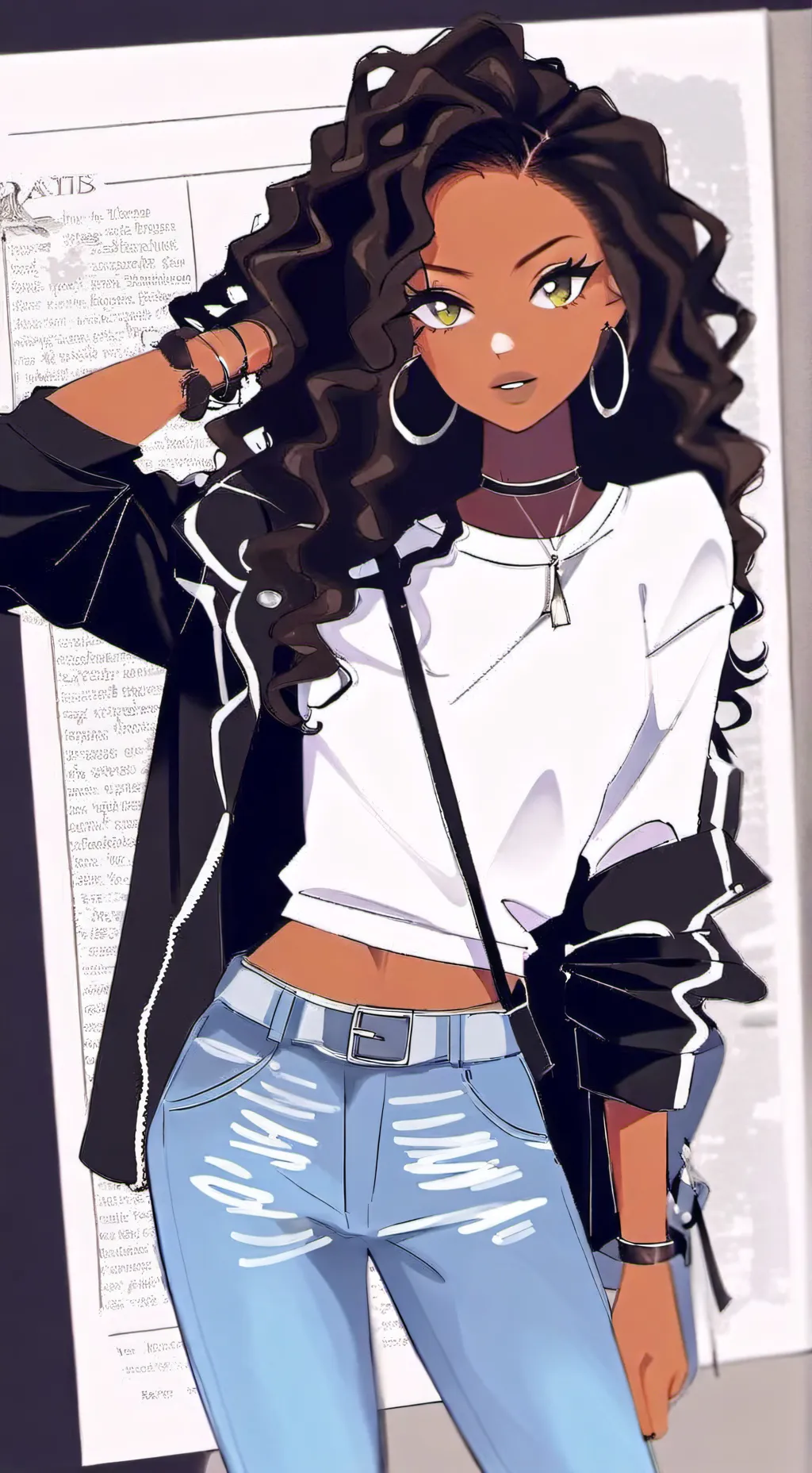 ai character: 🔥Marie🔥 background