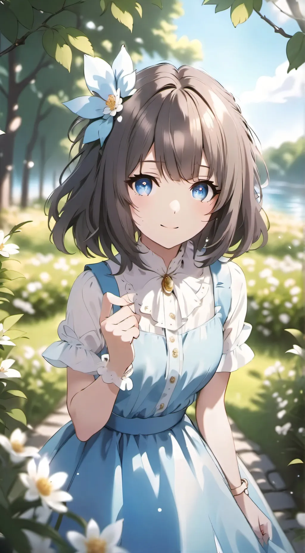 ai character: Lyra background