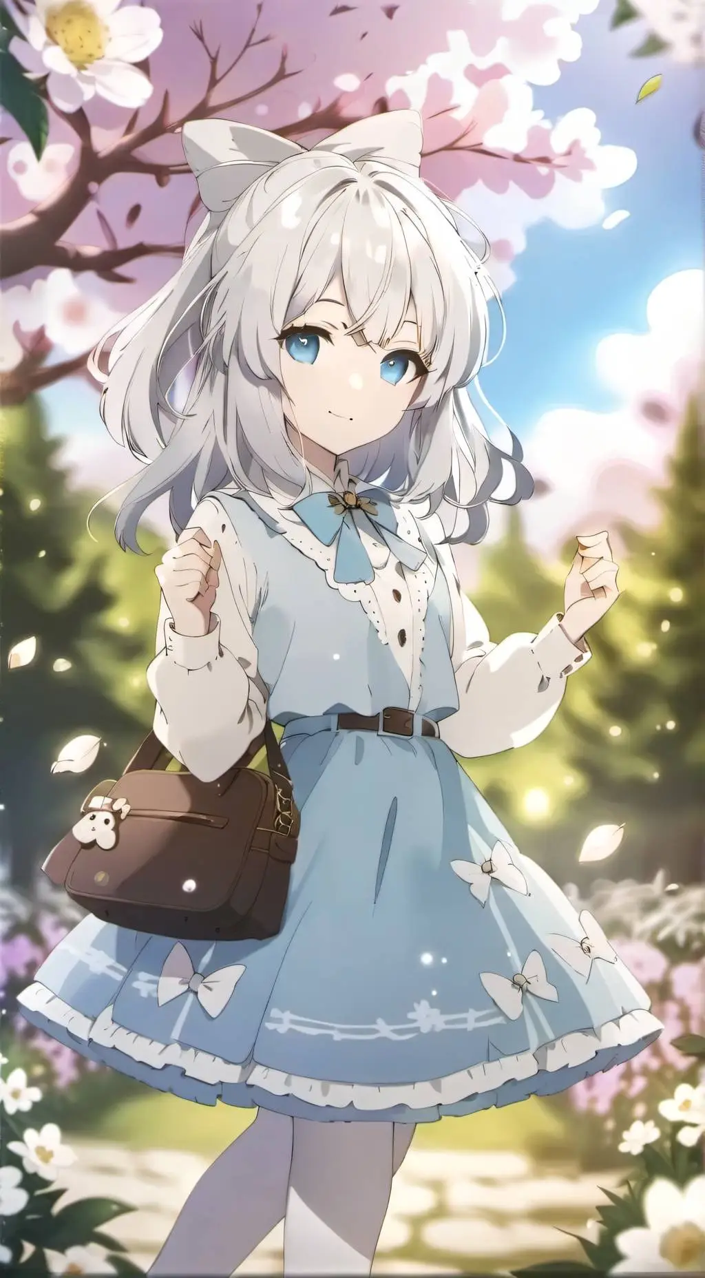 ai character: 🤍~Mia~🤍 background