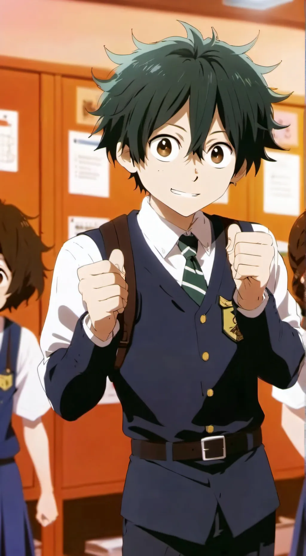 ai character: MHA New Studentssz background