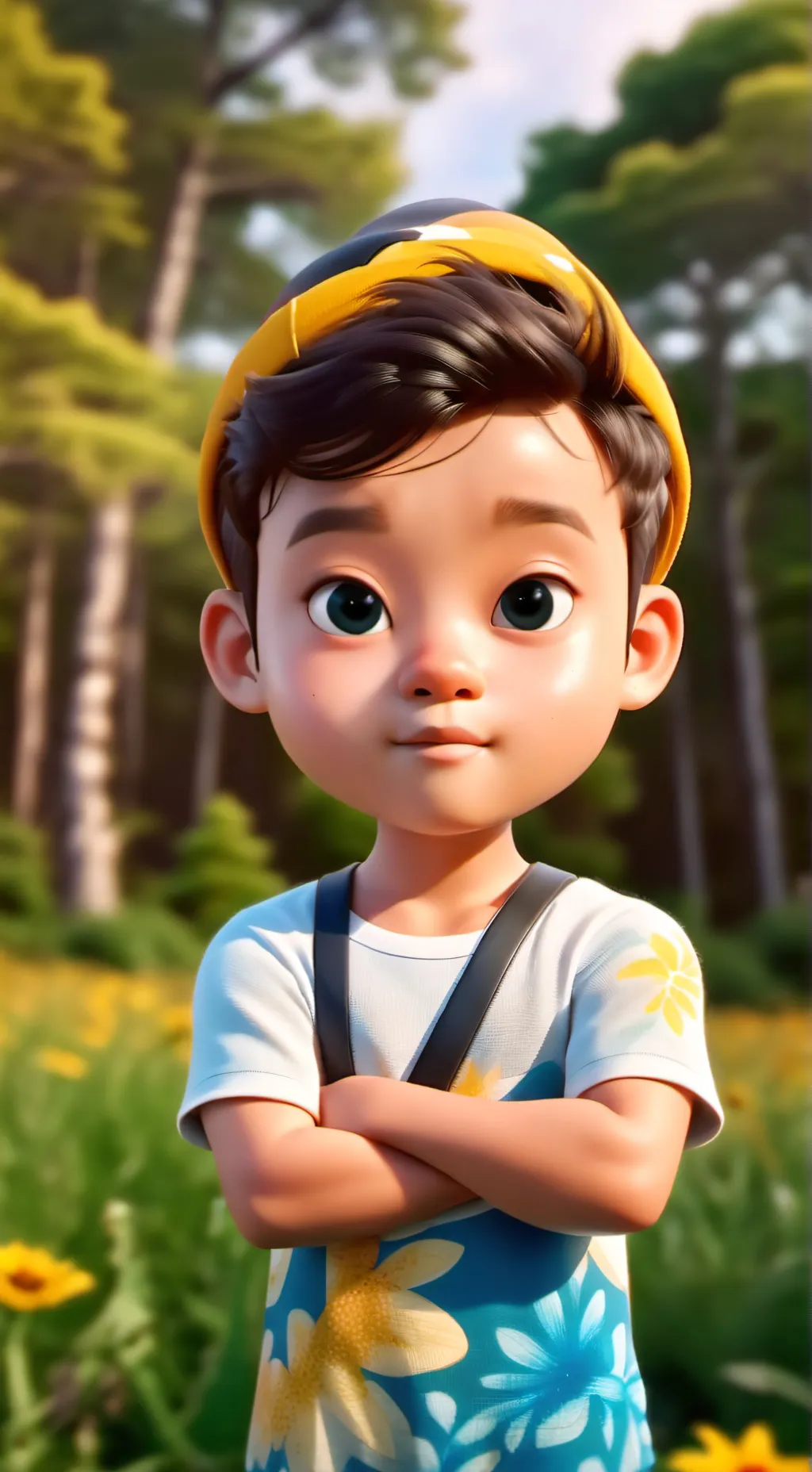ai character: Flocu background