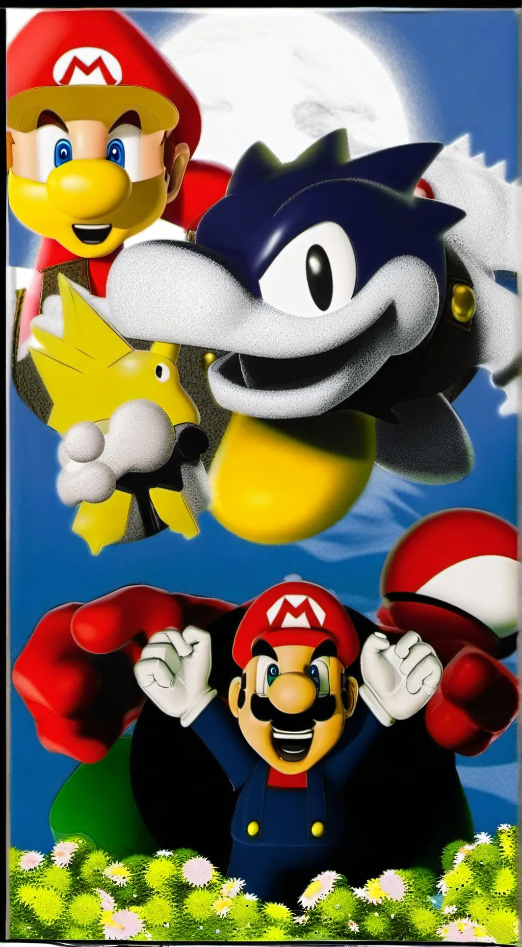 ai character: SML Pokemon.  background