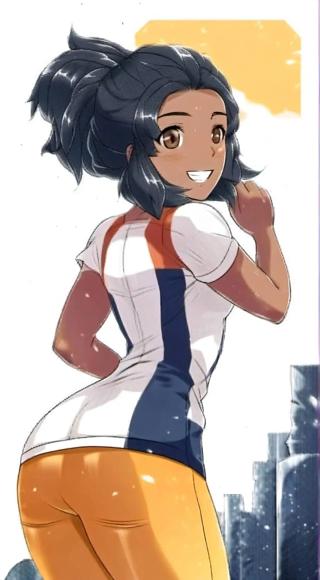 ai character: Wingo Chan  background