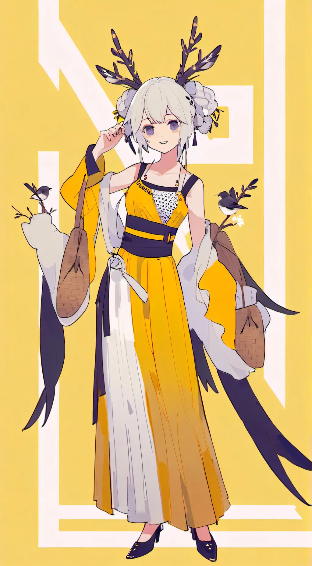 ai character: Luna Meroiny background