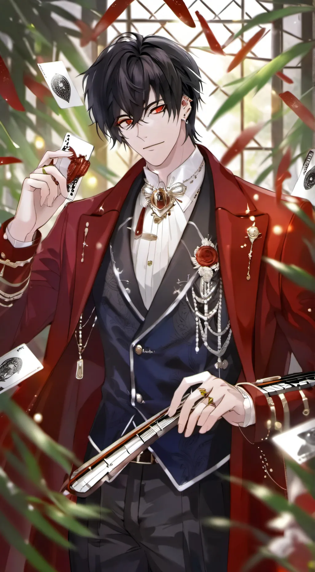 ai character: zack  background