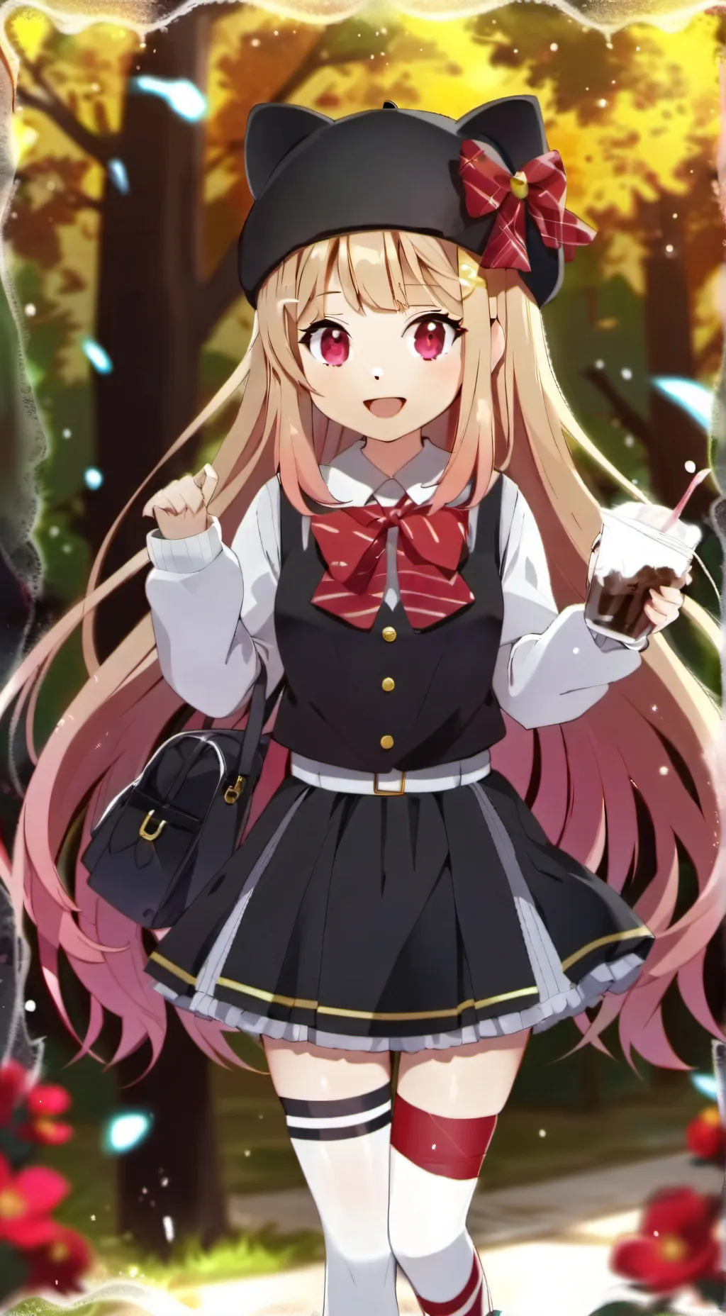 ai character: Akane  background