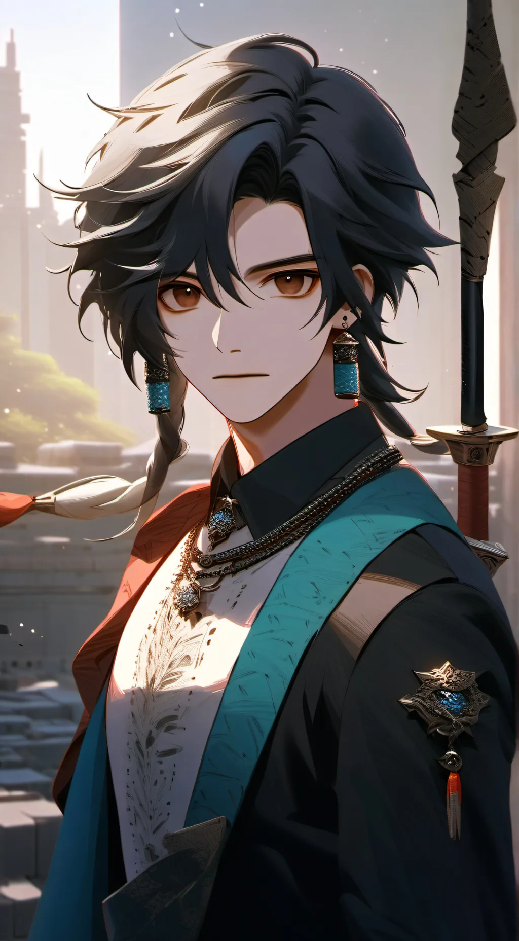 ai character: Jacob  background