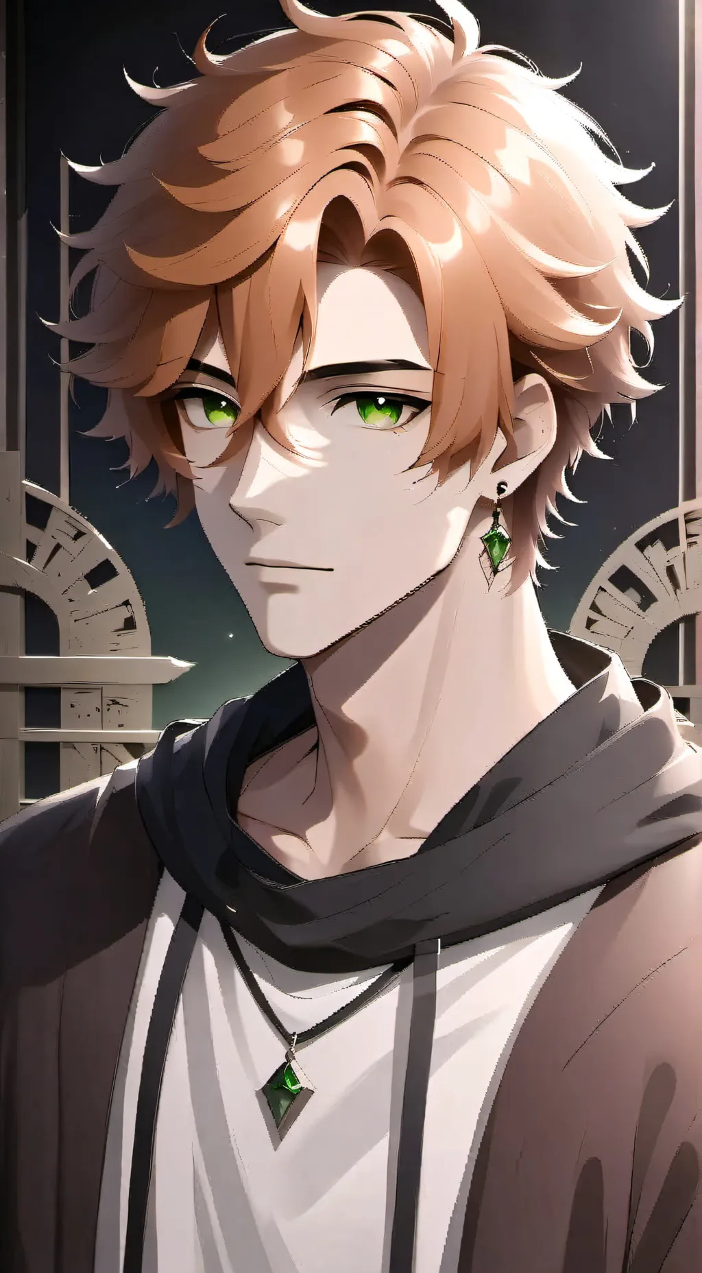 ai character: Axel  background