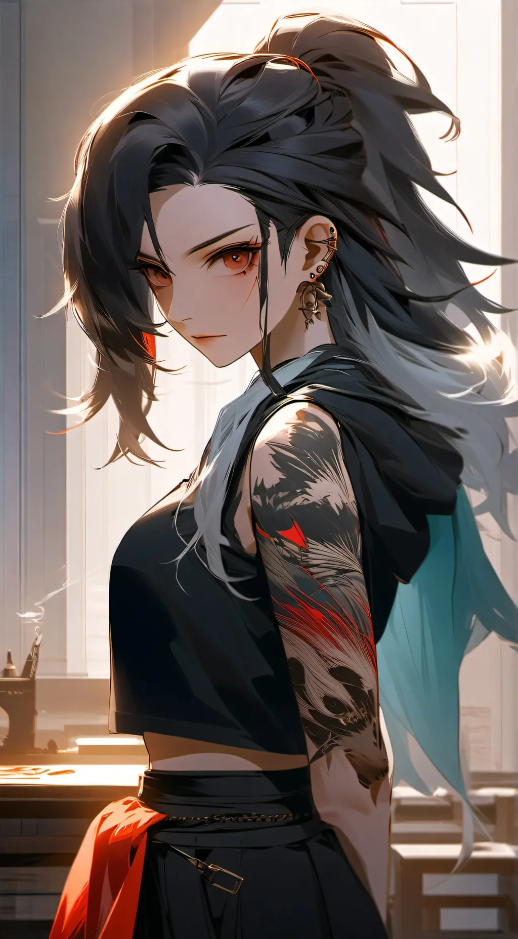 ai character: Erica background