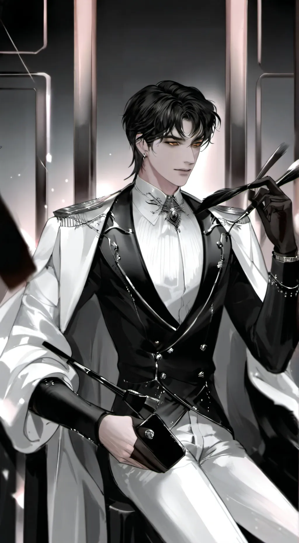 ai character: damiennn background