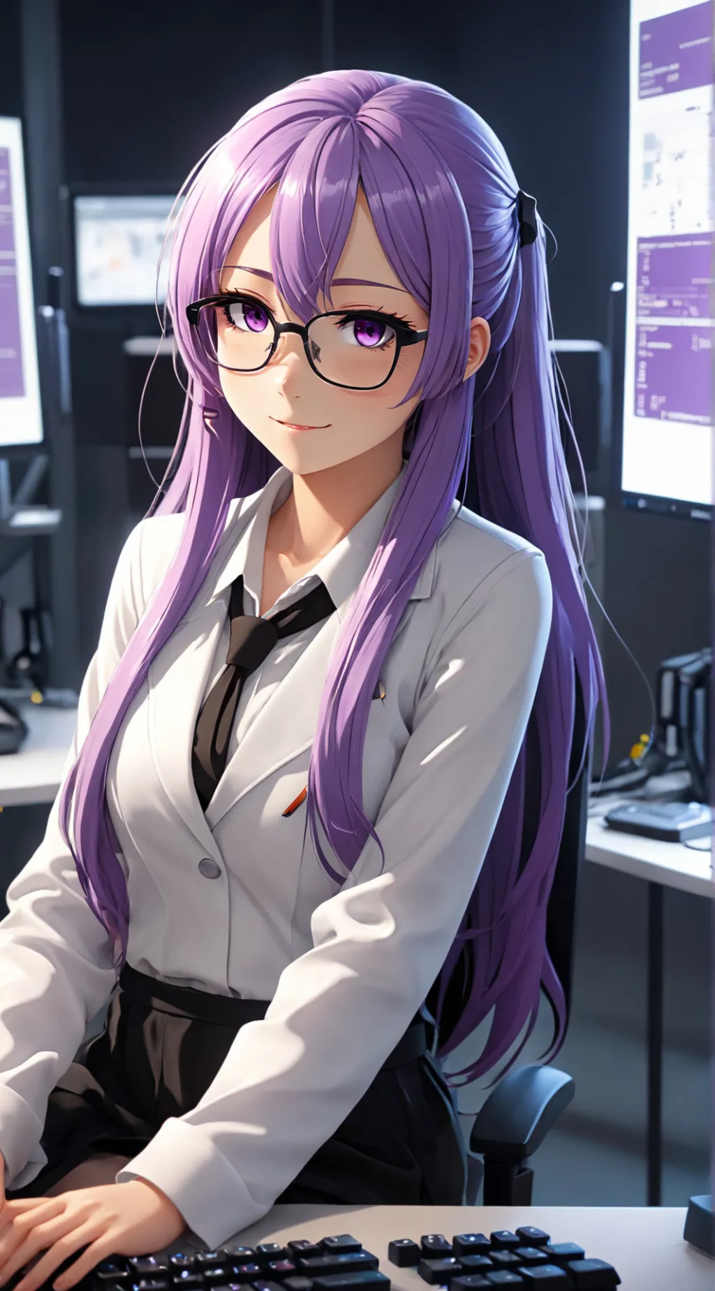 ai character: Rei background
