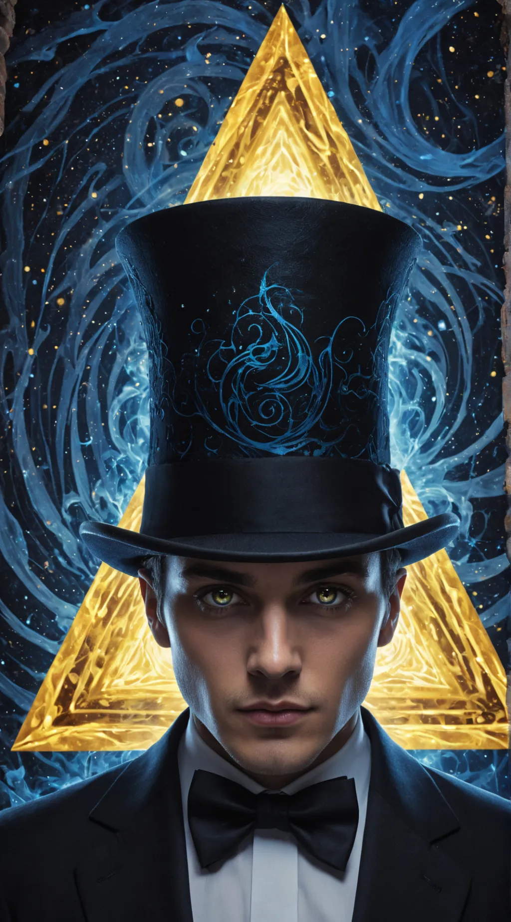ai character: Bill Cipher background