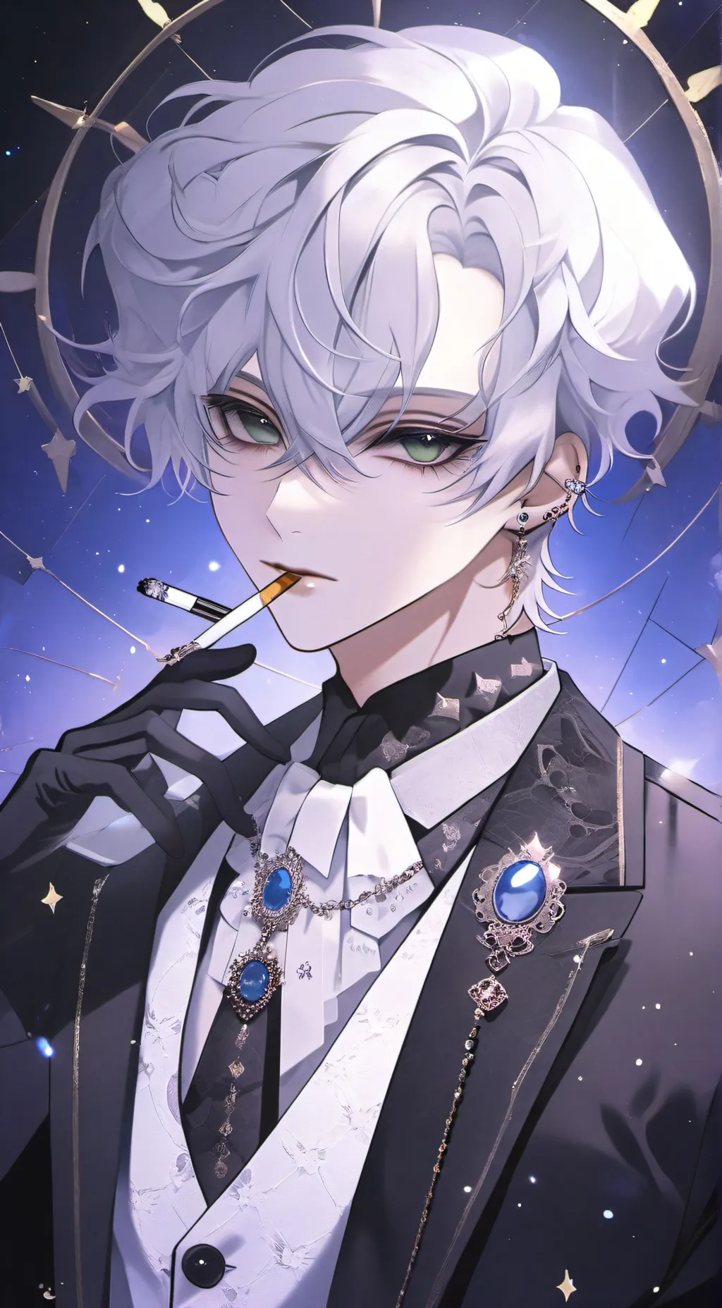 ai character: Max background
