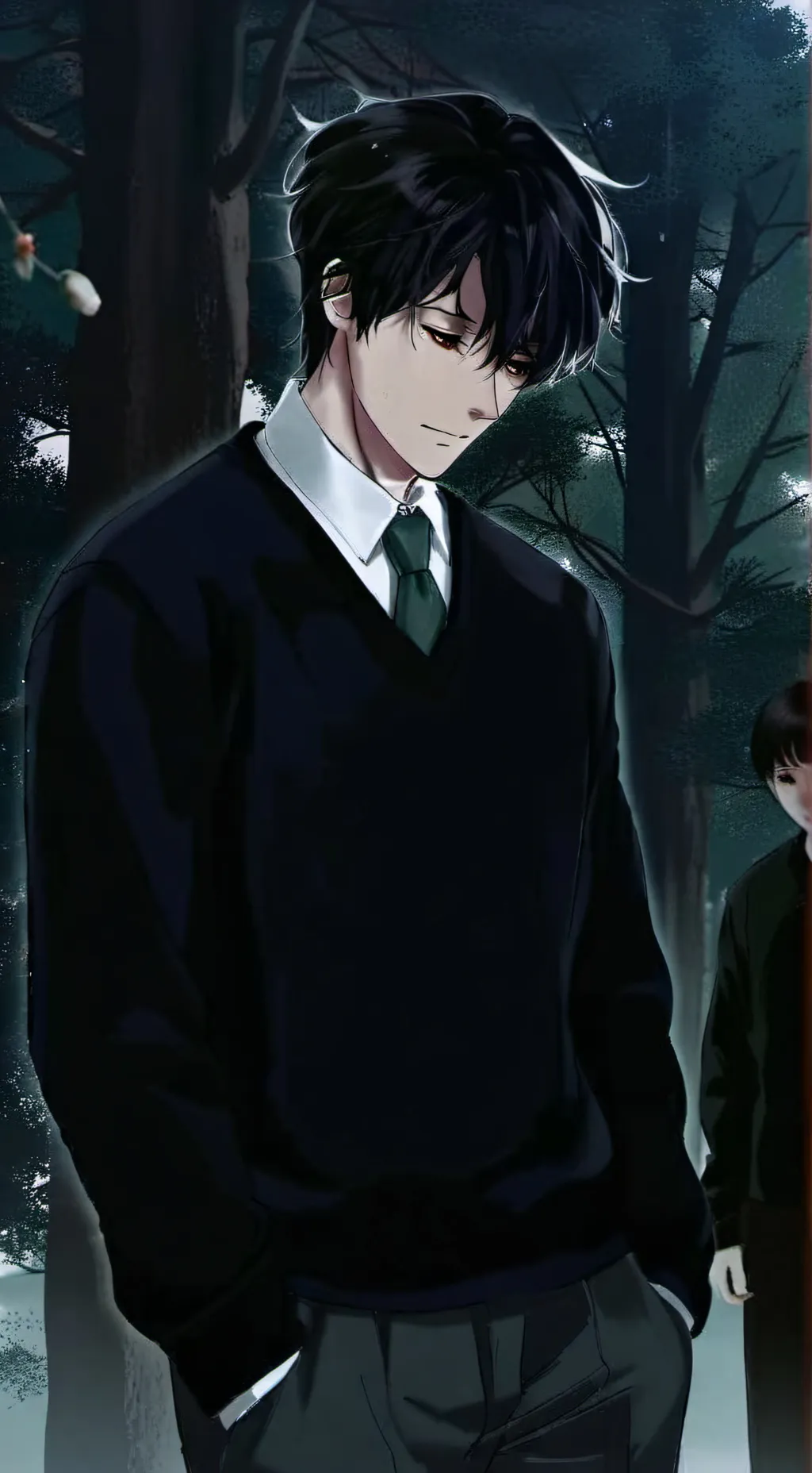 ai character: Adam background