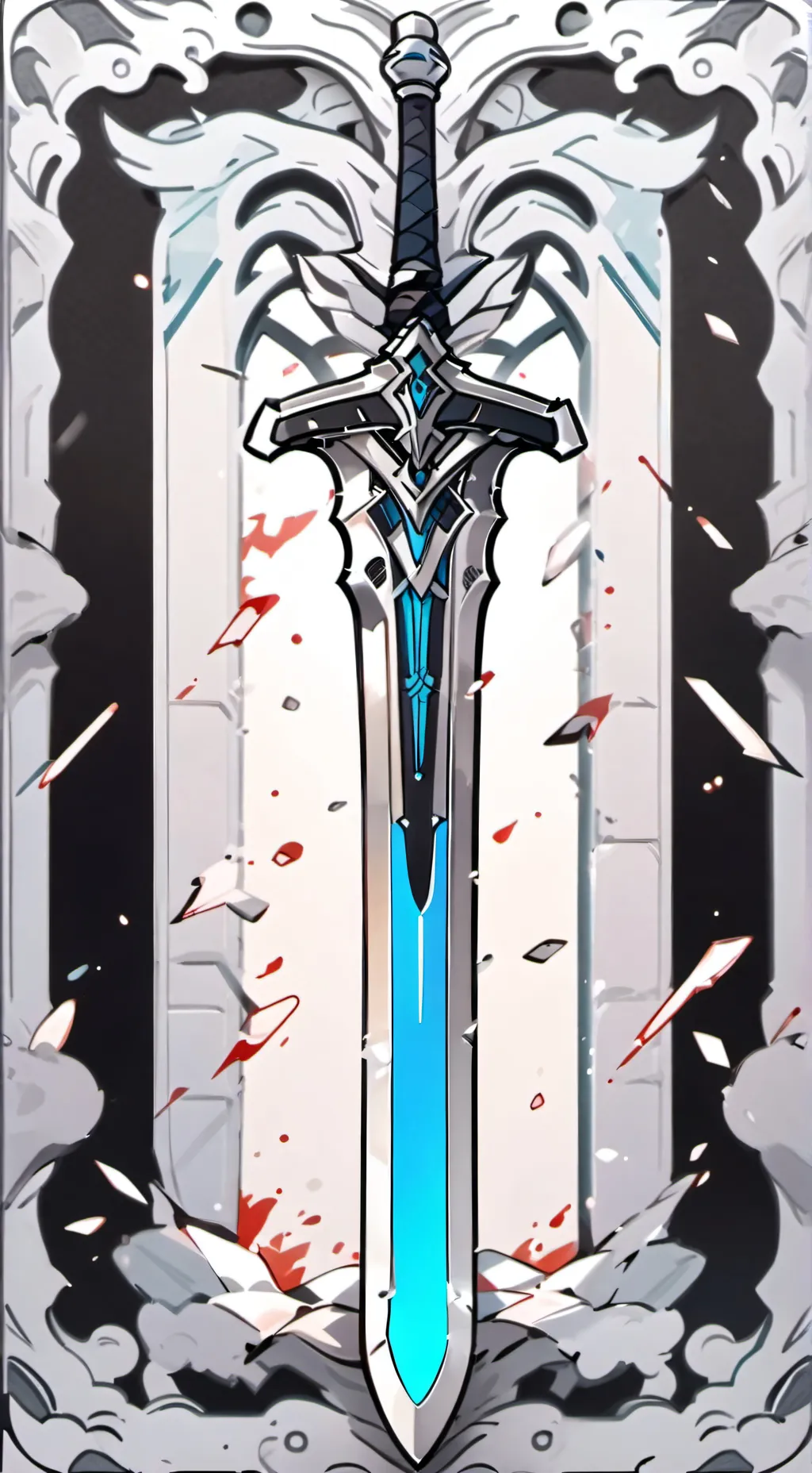ai character: The Frozen Soul background