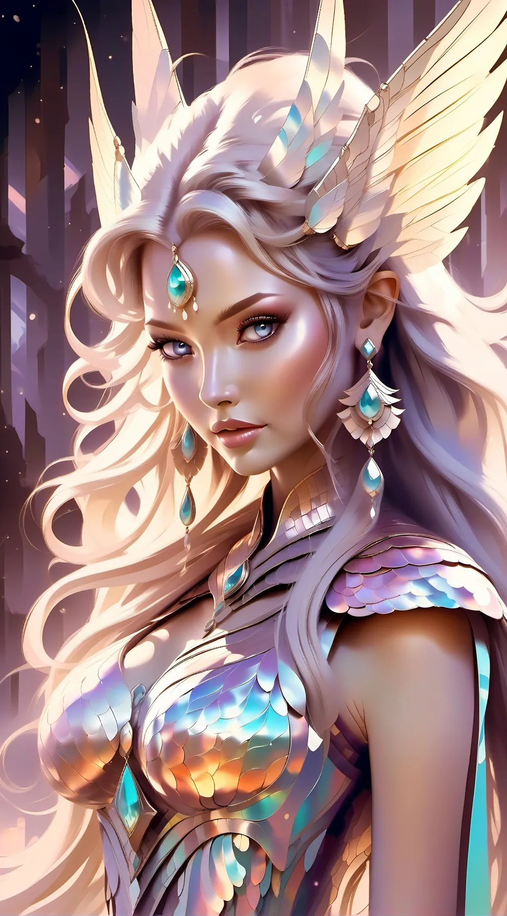 ai character: alicia background