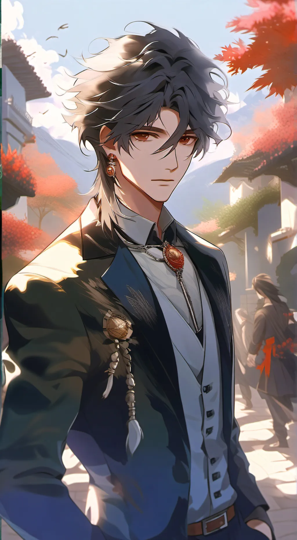 ai character: Alberto  background